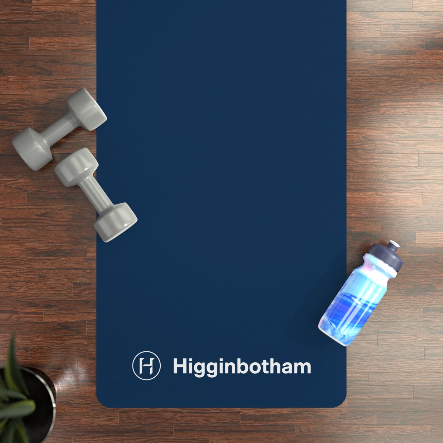Rubber Yoga Mat — Non-Slip Eco-Friendly Mat with Higg Logo