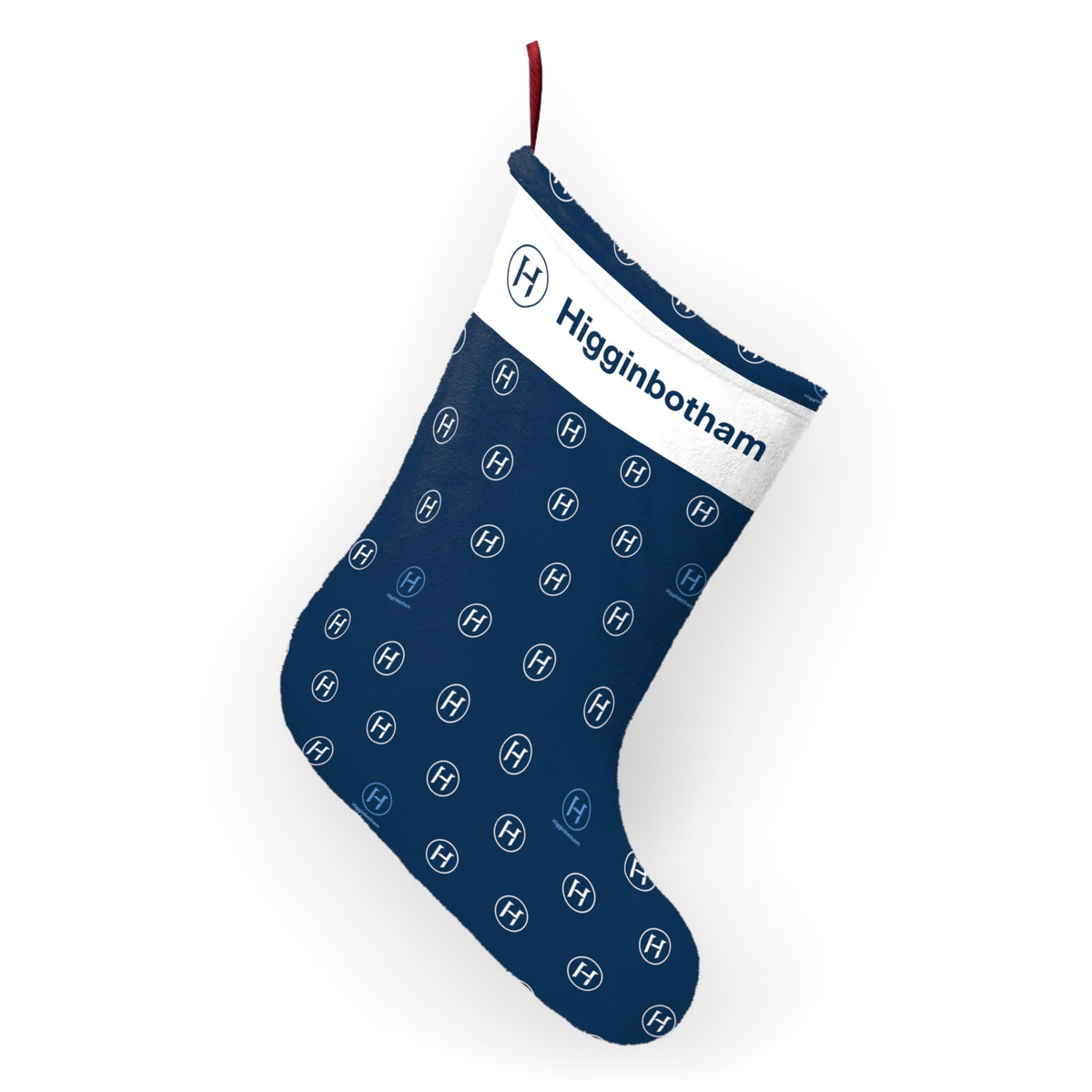 Navy Logo Christmas Stocking