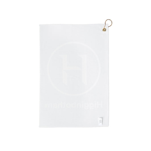 Monogram H Golf Towel – Personalized Golfing Towels with Metal Grommet