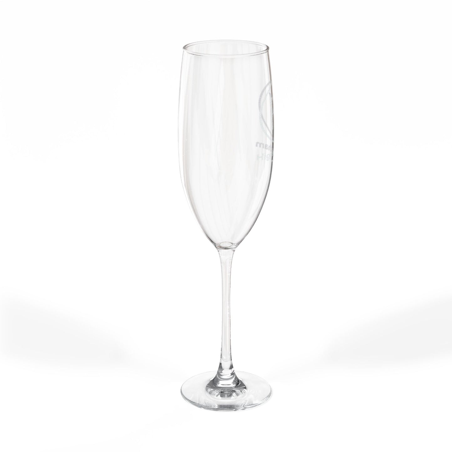Engravable 8oz Champagne Flute - Personalized Wedding & Celebration Glass