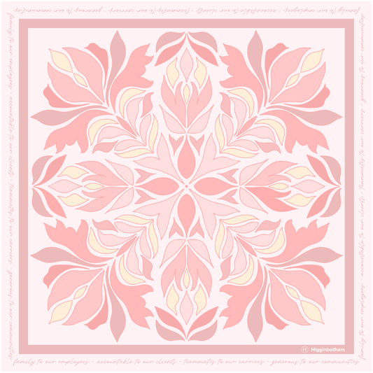 36"x36" Imitation Silk Scarves (Blue or Pink)