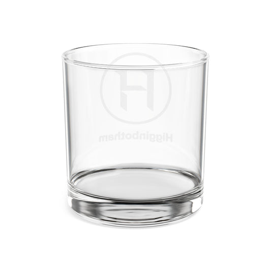 Engraved 10.5oz Whiskey Glass — Personalized Monogram Rocks Glass