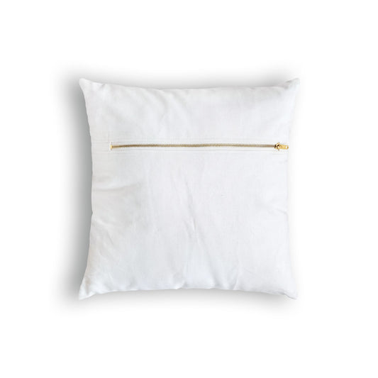 Western Print Velvet Pillow