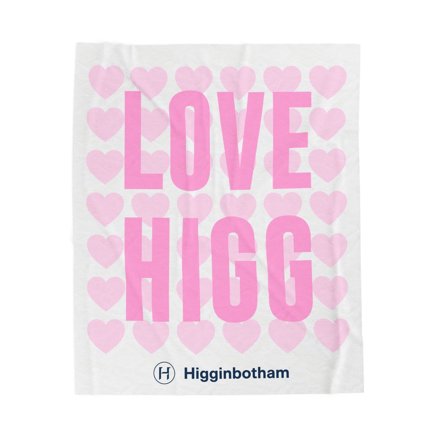 Love Higg Velveteen Plush Blanket — Seasonal