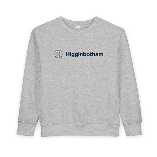 Higginbotham Kids' Logo Sweatshirt — Personalized Toddler Crewneck