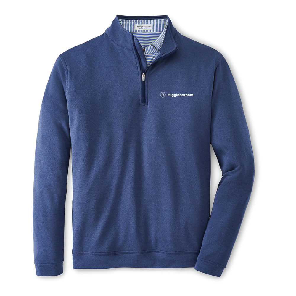 Peter Millar Perth Performance Melange Quarter-Zip