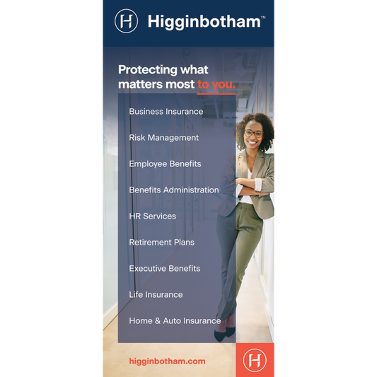 36" x 80" Premier Retractable Banner Stand: "Protect" Design