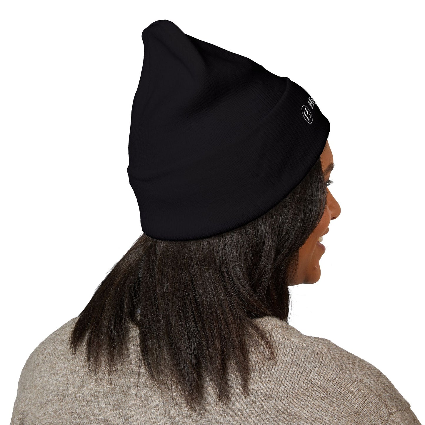 Embroidered Higginbotham Logo Cuffed Beanie