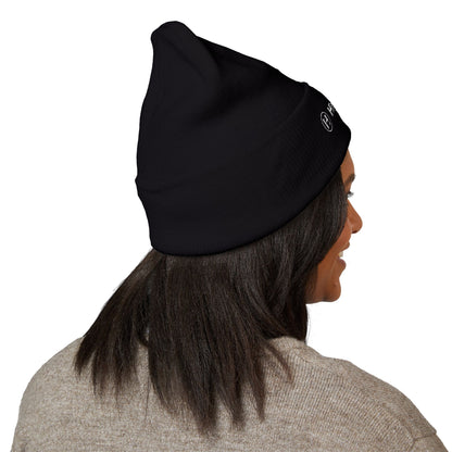 Embroidered Higginbotham Logo Cuffed Beanie