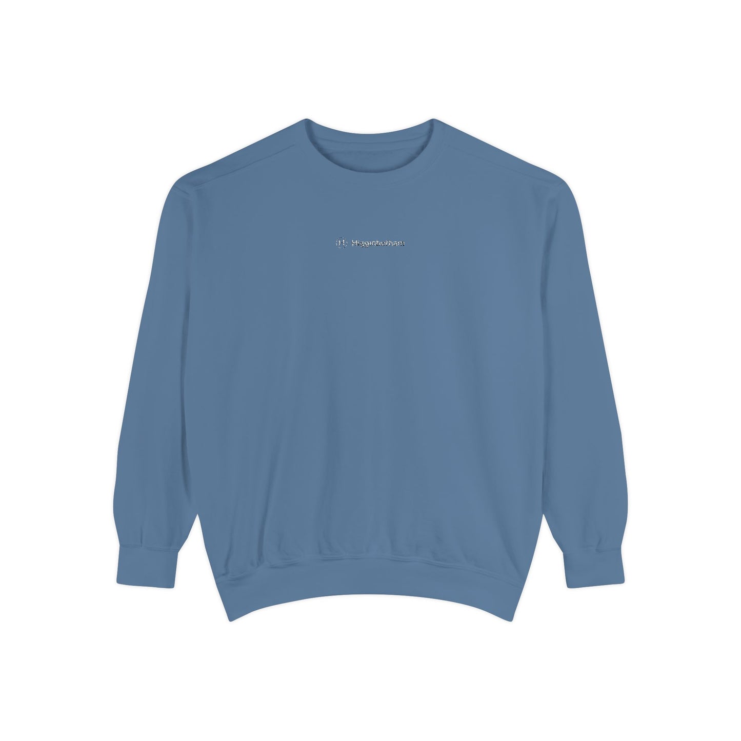 Comfort Colors Sweatshirt — Garment-Dyed Crewneck with Embroidery