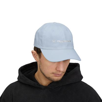 Embroidered 'Higginbotham' Classic Dad Cap — Minimal Logo Baseball Hat