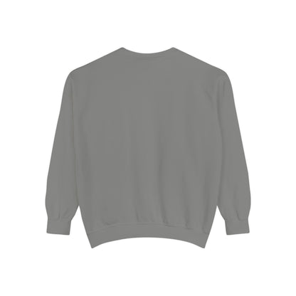 Comfort Colors Sweatshirt — Garment-Dyed Crewneck with Embroidery
