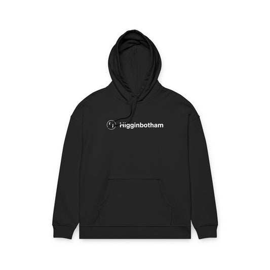 Higginbotham Logo Relaxed Organic Hoodie