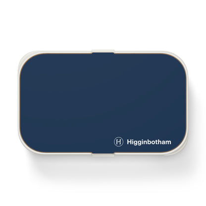 Personalized Navy Bento Lunch Box — Custom Name Insulated Meal Container