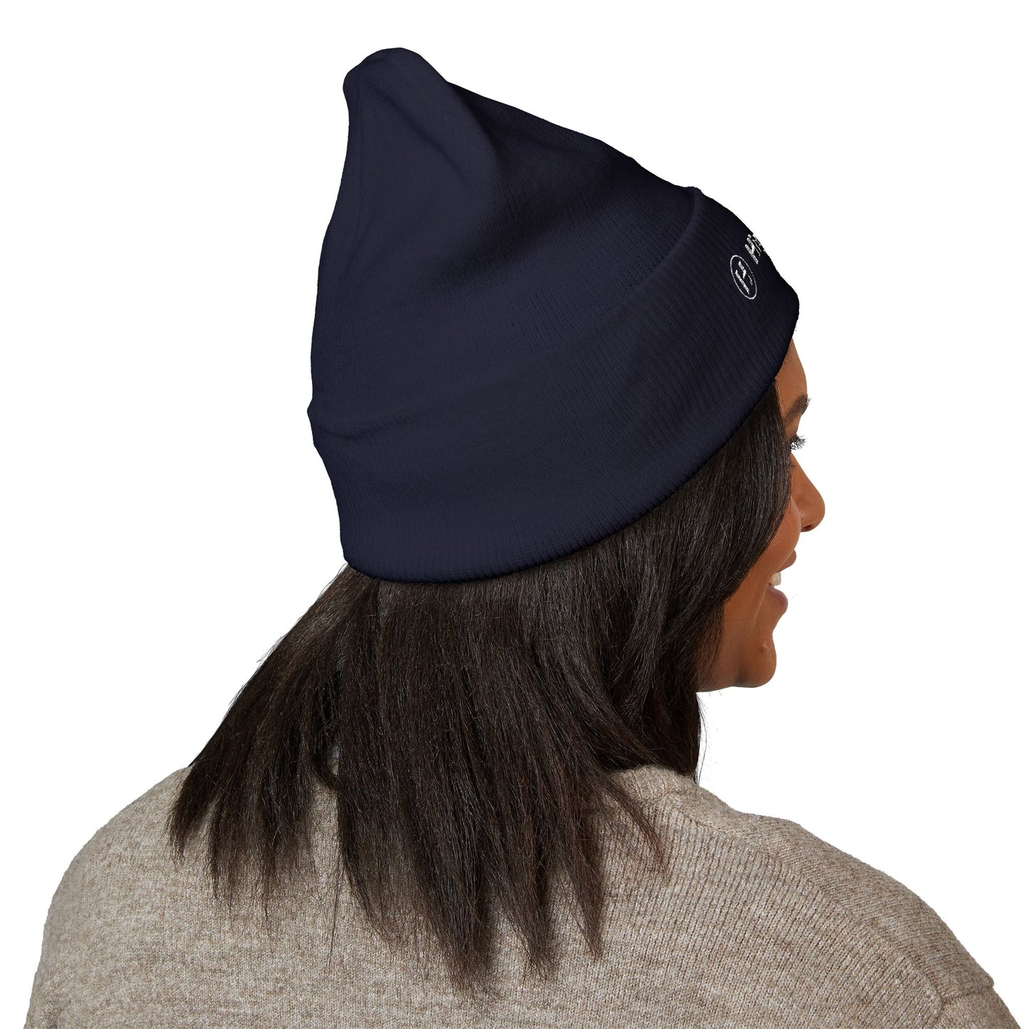 Embroidered Higginbotham Logo Cuffed Beanie