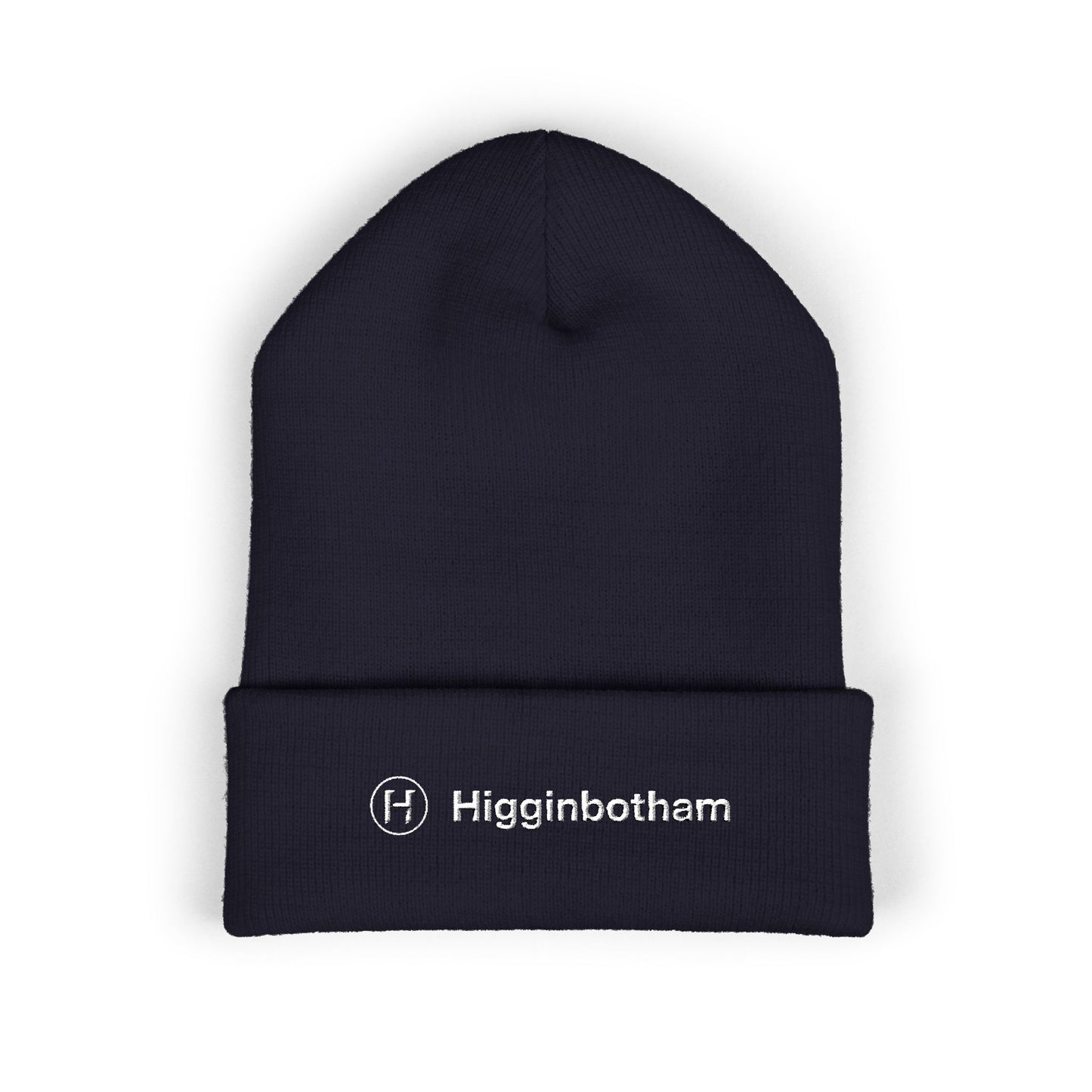 Embroidered Higginbotham Logo Cuffed Beanie