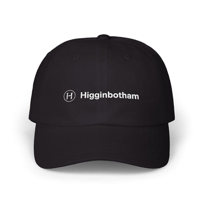 Embroidered 'Higginbotham' Classic Dad Cap — Minimal Logo Baseball Hat