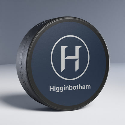 Personalized Hockey Puck — Custom Monogram 'Higginbotham' Team Puck