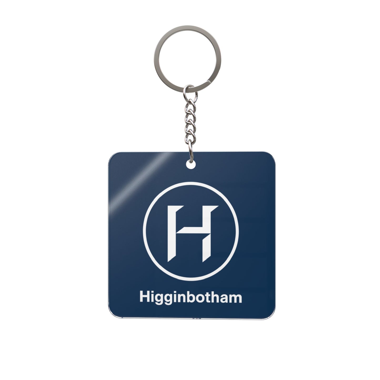 Custom Logo Square Keychain