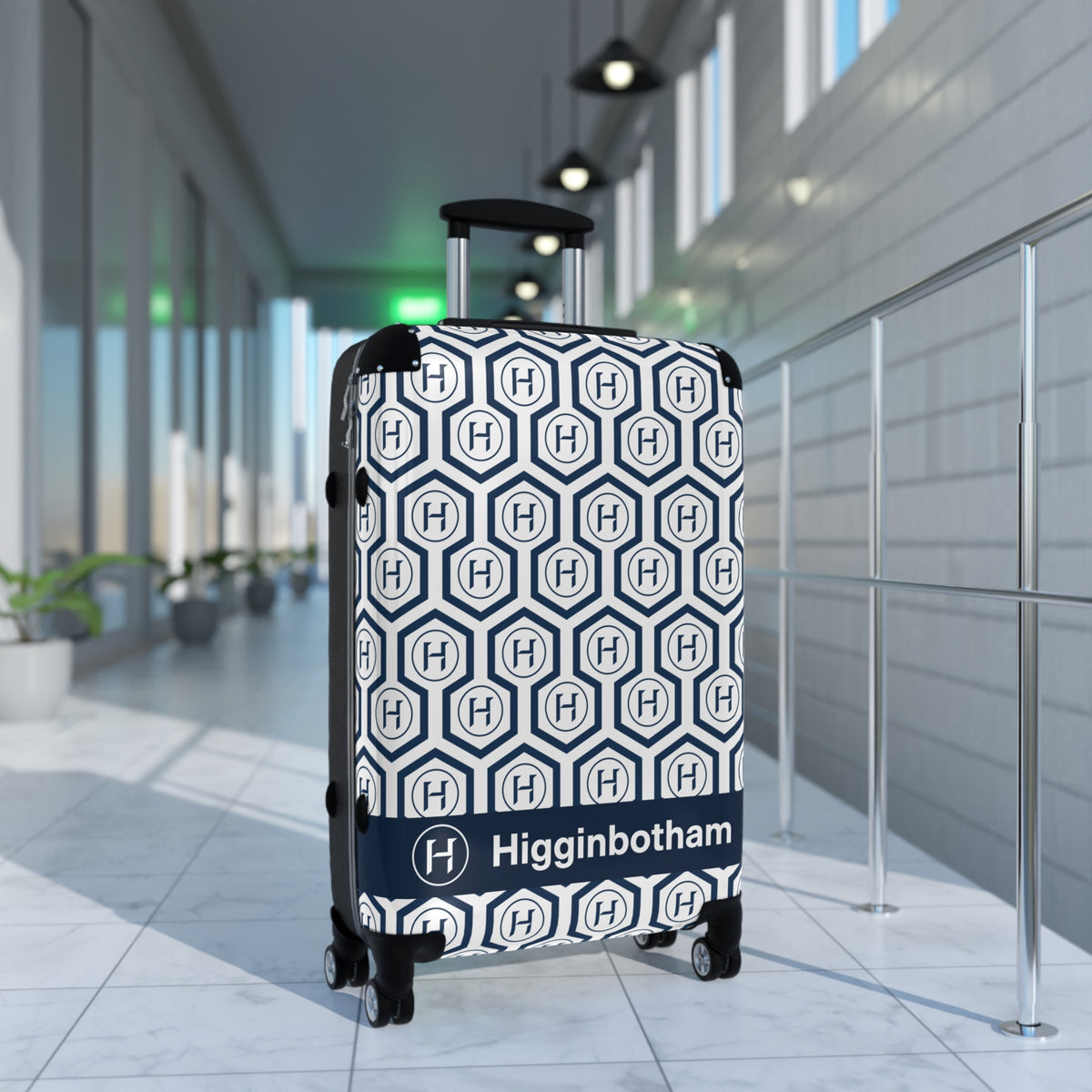 Higginbotham Pattern Suitcase