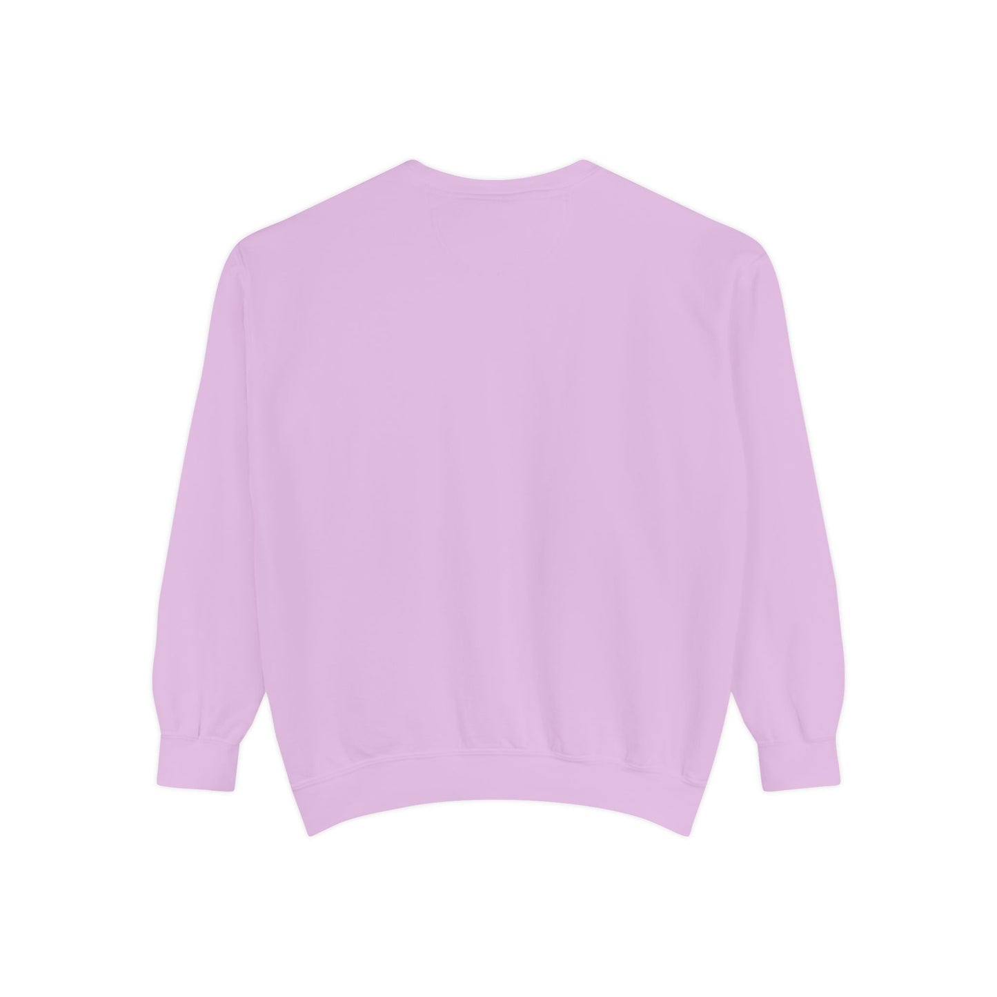 Comfort Colors Sweatshirt — Garment-Dyed Crewneck with Embroidery