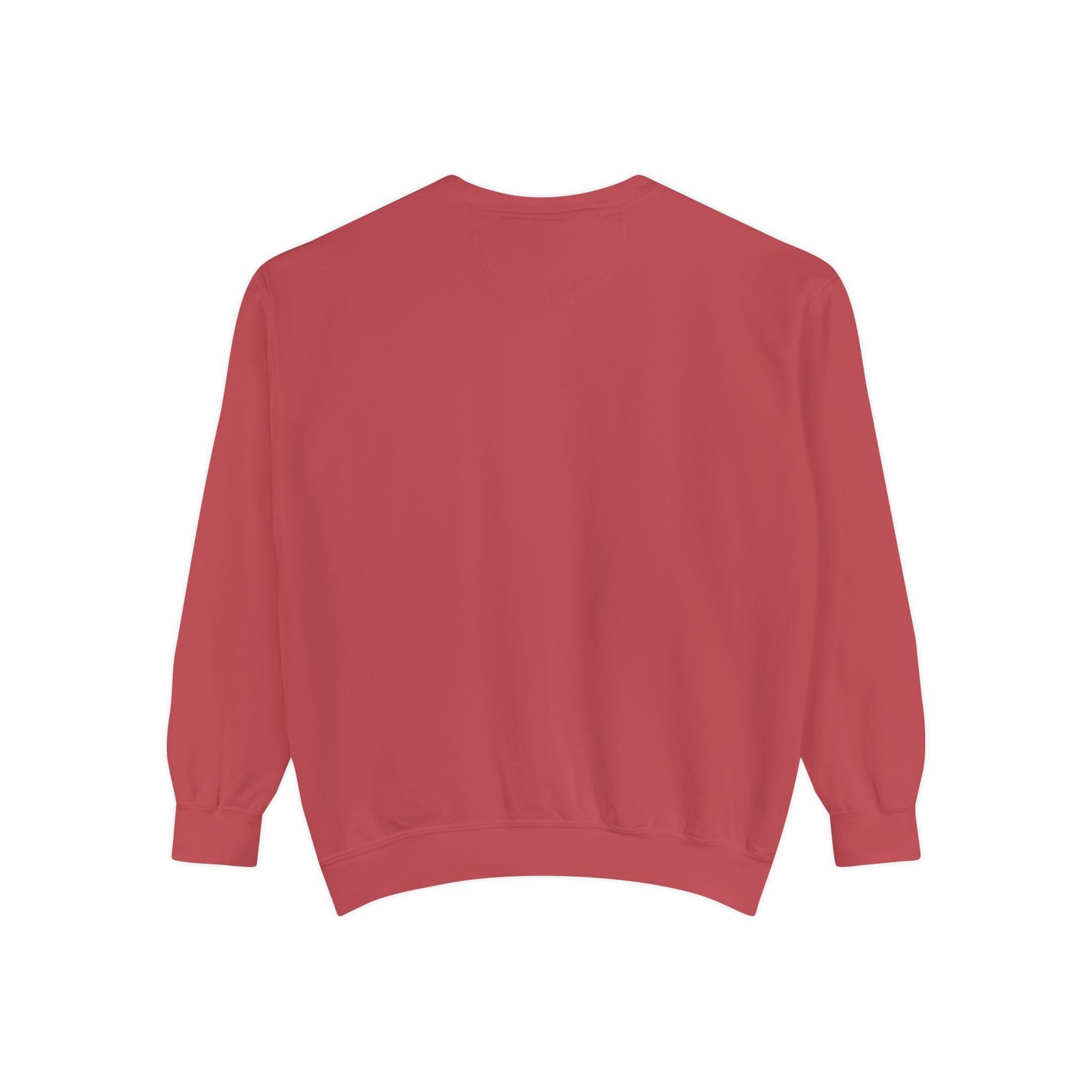 Comfort Colors Sweatshirt — Garment-Dyed Crewneck with Embroidery