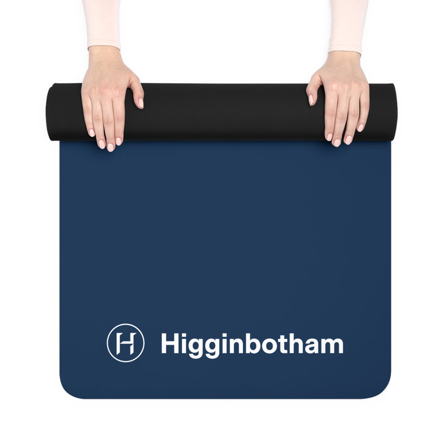 Rubber Yoga Mat — Non-Slip Eco-Friendly Mat with Higg Logo