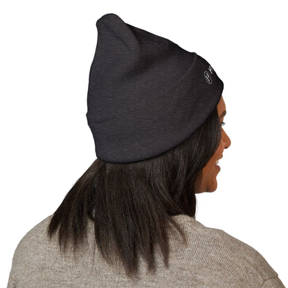 Embroidered Higginbotham Logo Cuffed Beanie