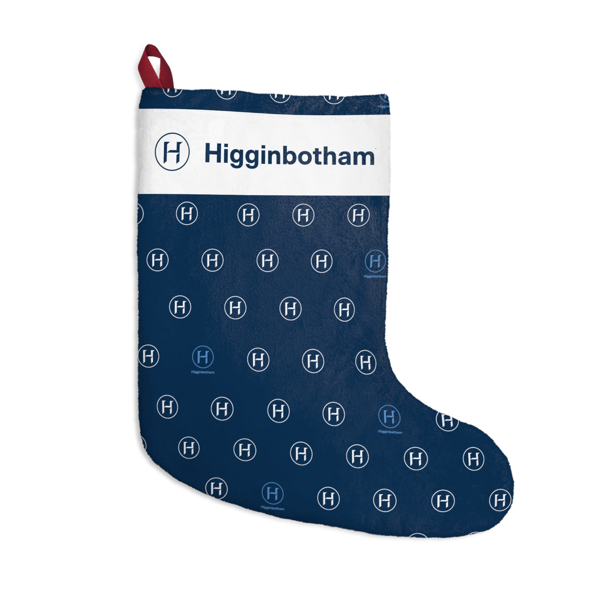 Navy Logo Christmas Stocking