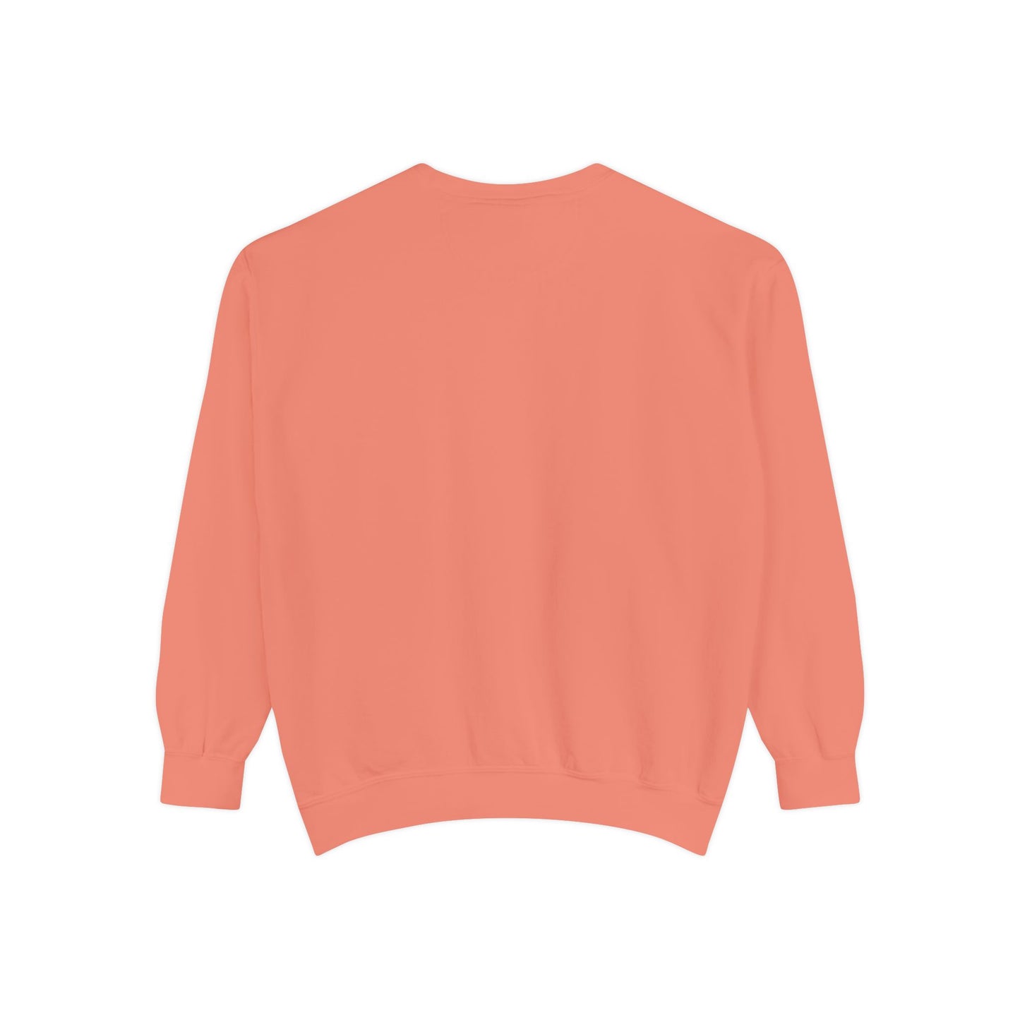 Comfort Colors Sweatshirt — Garment-Dyed Crewneck with Embroidery