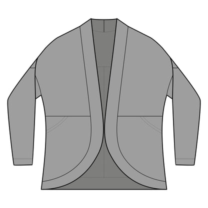 Women's Stretch Open-Front Cardigan