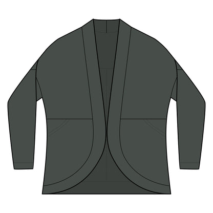 Women's Stretch Open-Front Cardigan