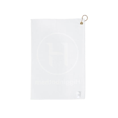 Monogram H Golf Towel – Personalized Golfing Towels with Metal Grommet