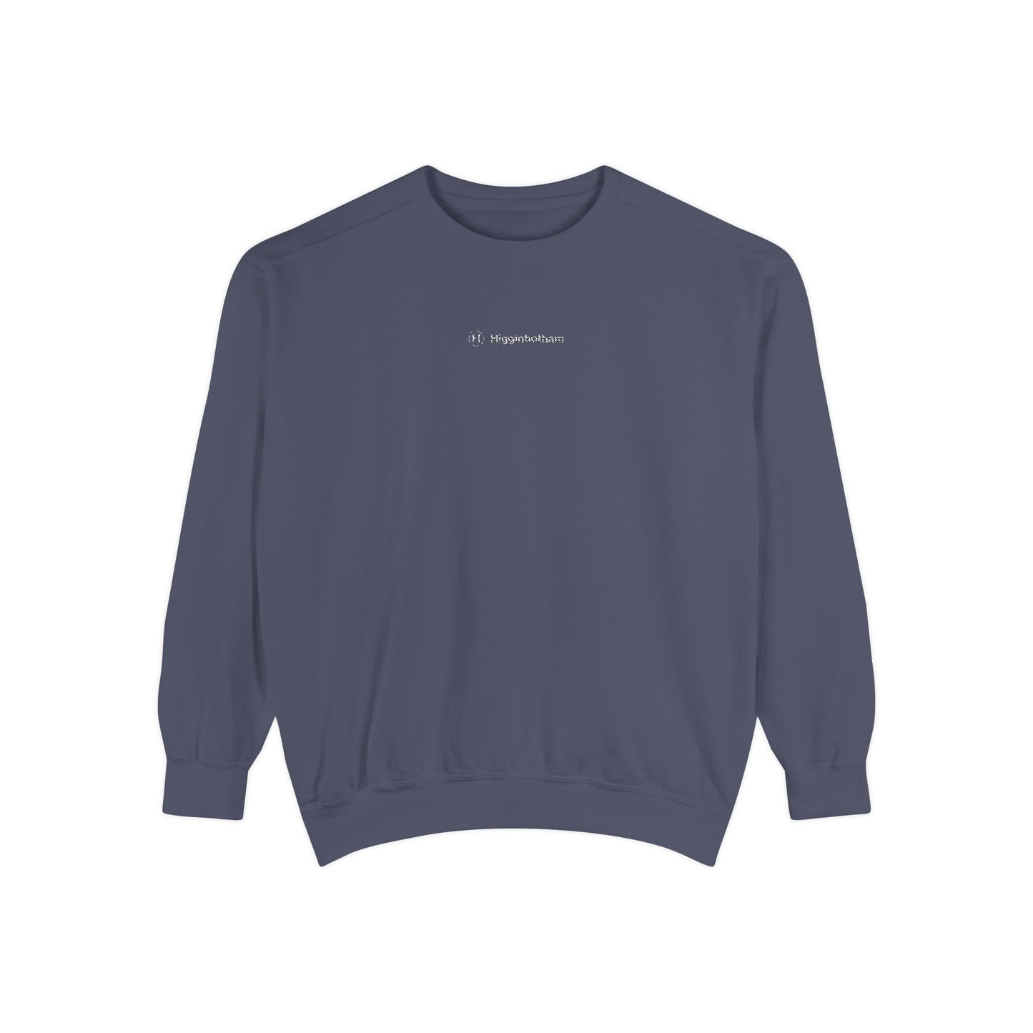Comfort Colors Sweatshirt — Garment-Dyed Crewneck with Embroidery