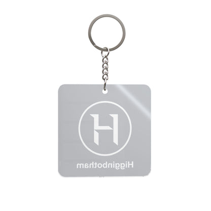 Custom Logo Square Keychain
