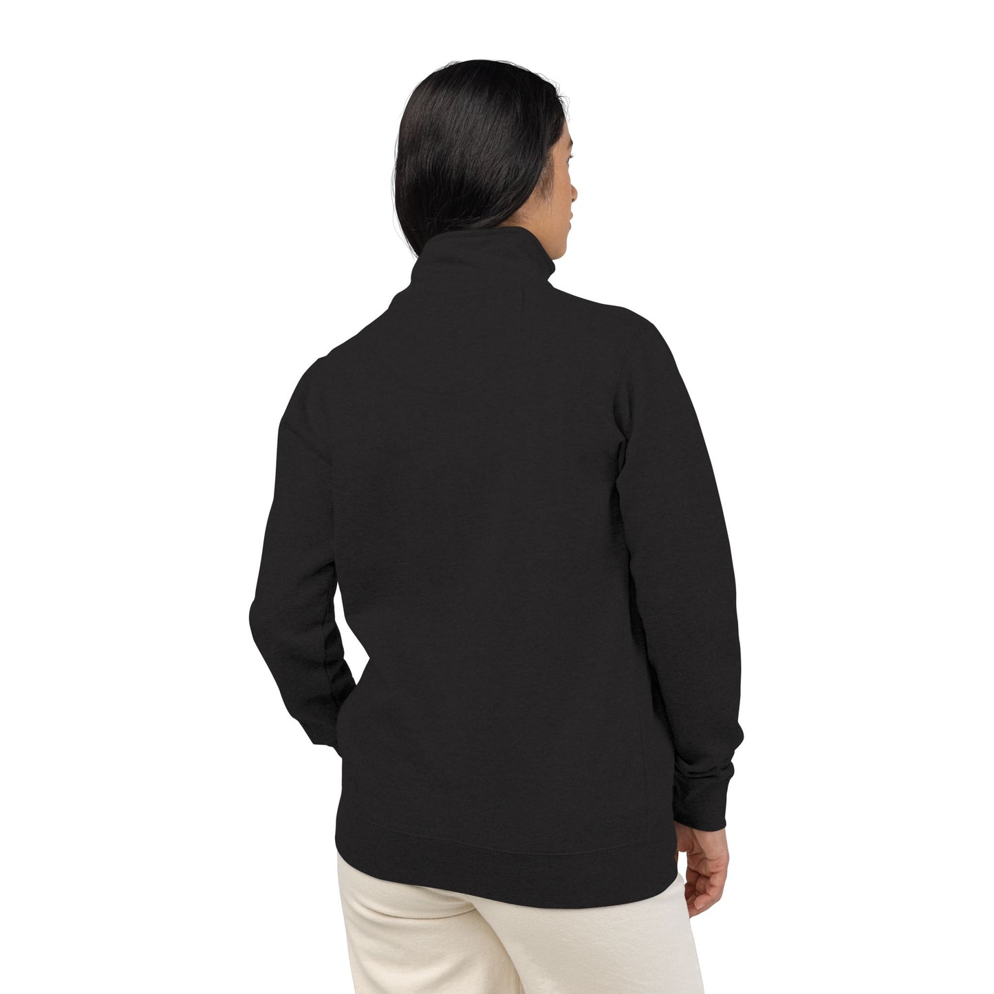 Unisex Half-Zip Fleece Pullover