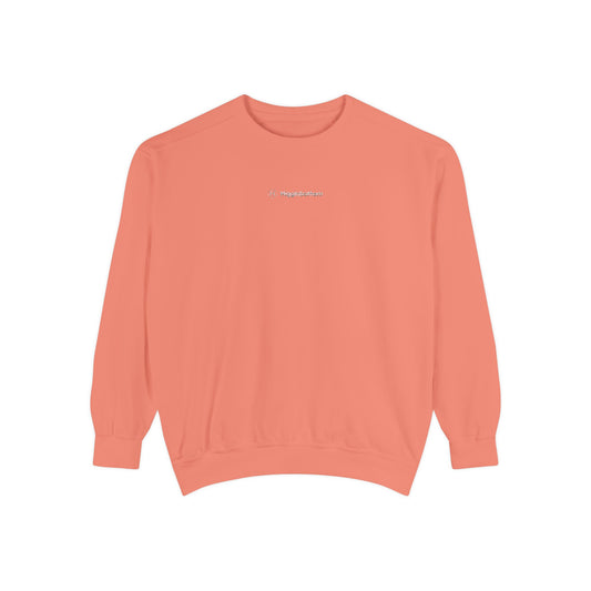 Comfort Colors Sweatshirt with Embroidery