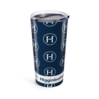 "H" Pattern 20oz Tumbler — Navy Stainless Insulated Cup