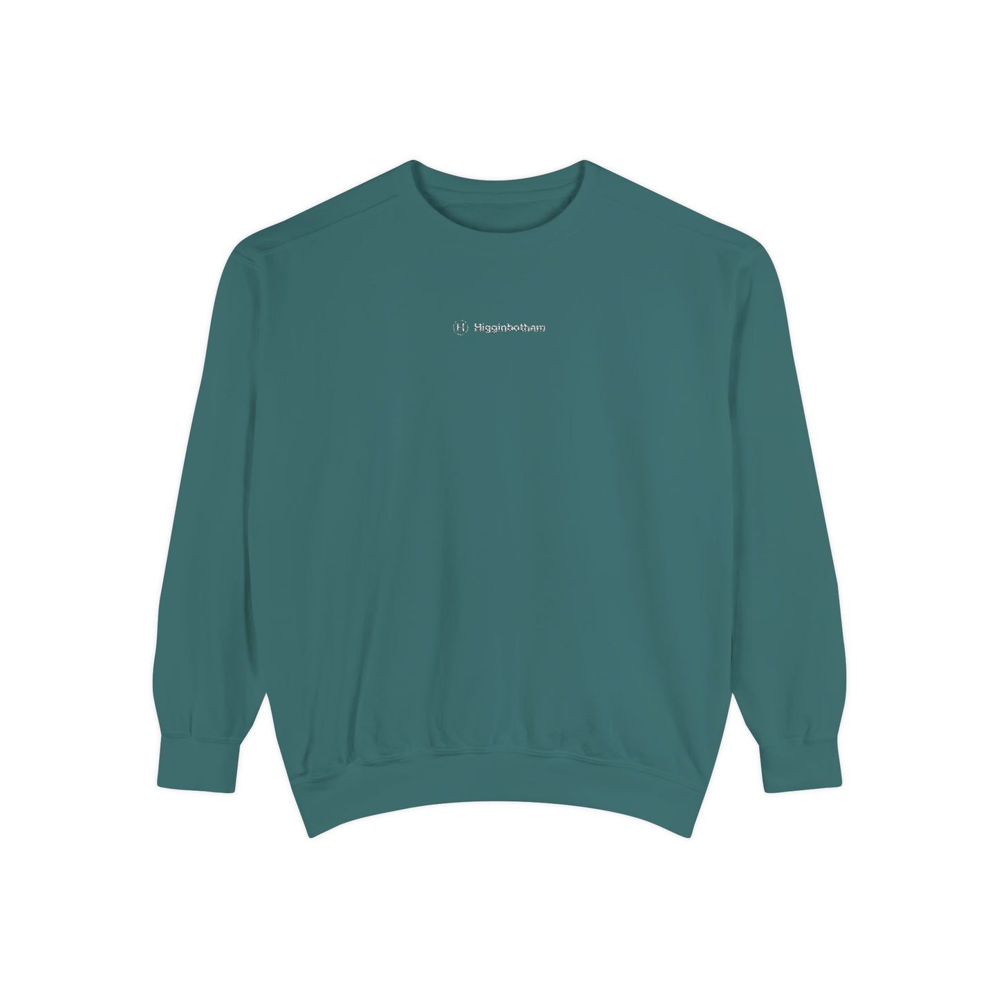 Comfort Colors Sweatshirt — Garment-Dyed Crewneck with Embroidery