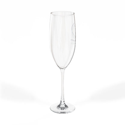 Engravable 8oz Champagne Flute - Personalized Wedding & Celebration Glass
