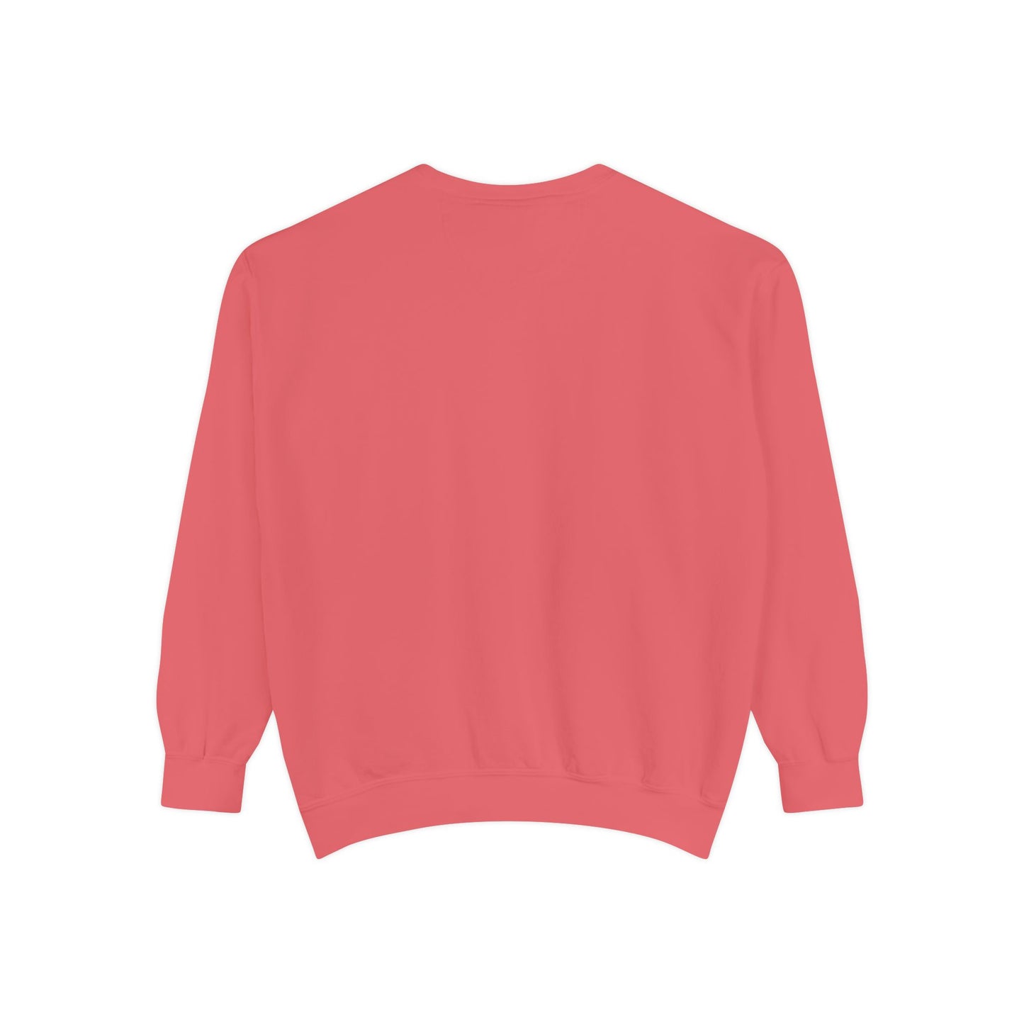Comfort Colors Sweatshirt — Garment-Dyed Crewneck with Embroidery