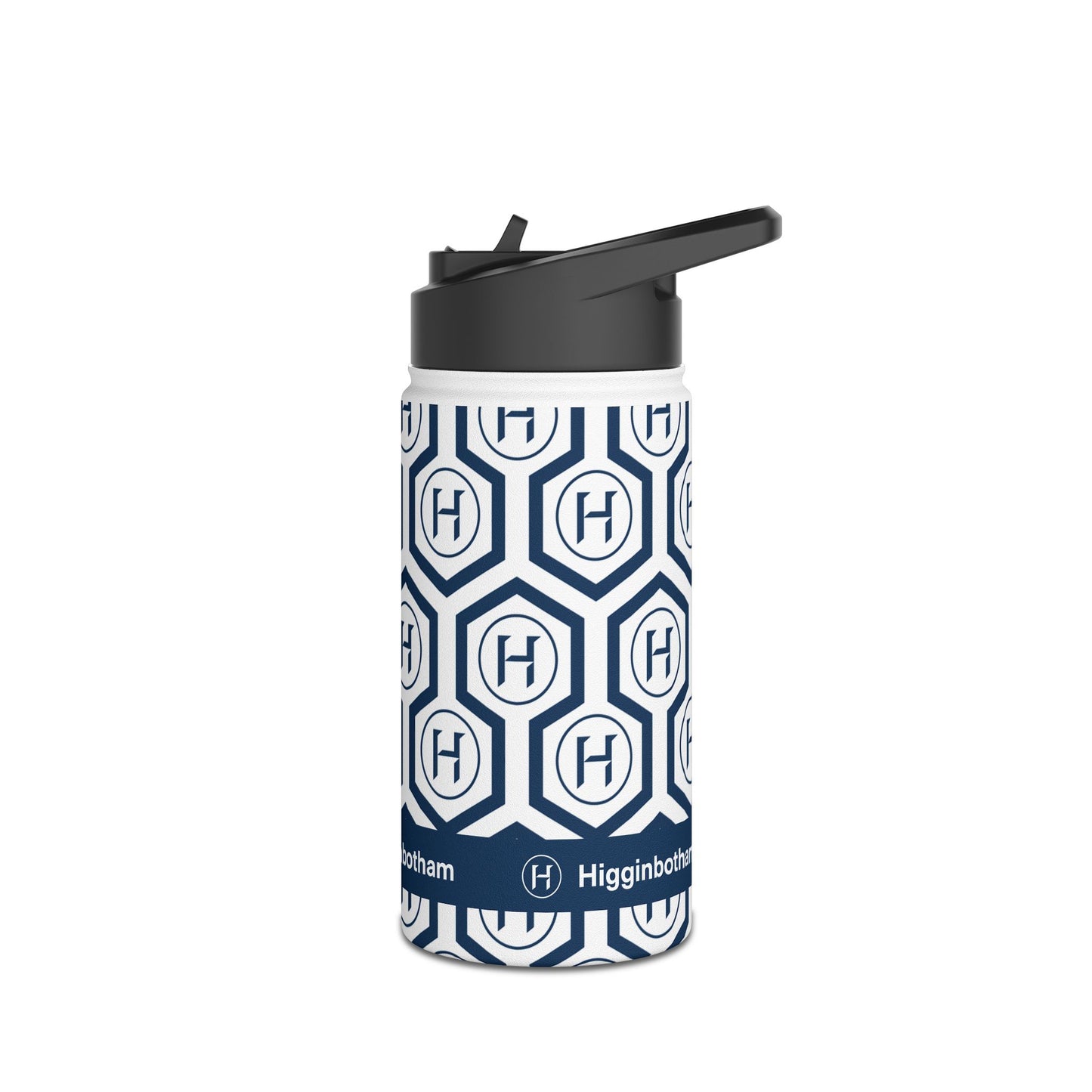 Higg Pattern Stainless Steel Water Bottle