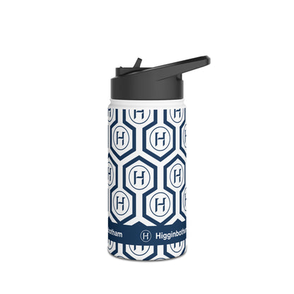 Higg Pattern Stainless Steel Water Bottle
