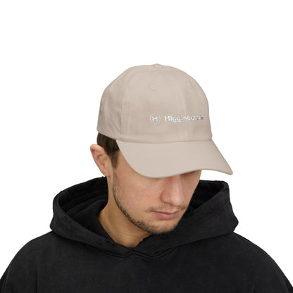 Embroidered 'Higginbotham' Classic Dad Cap — Minimal Logo Baseball Hat
