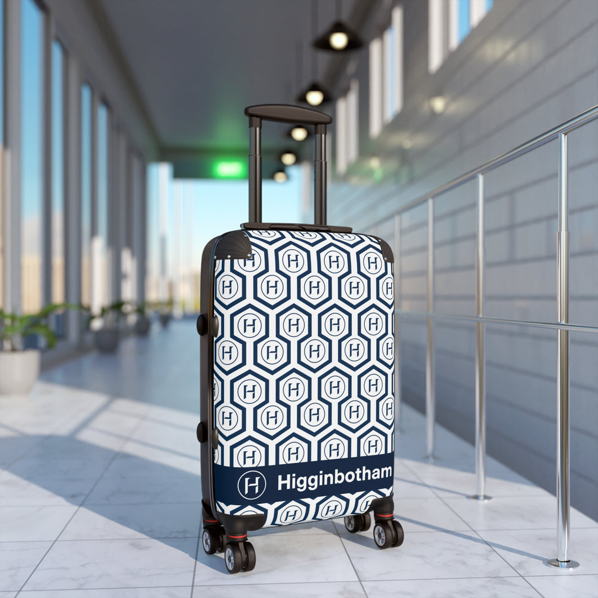 Higginbotham Pattern Suitcase