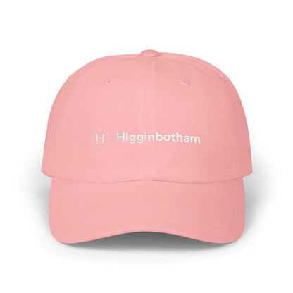 Embroidered 'Higginbotham' Classic Dad Cap — Minimal Logo Baseball Hat