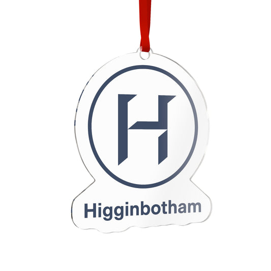 Acrylic Higginbotham Logo Ornament