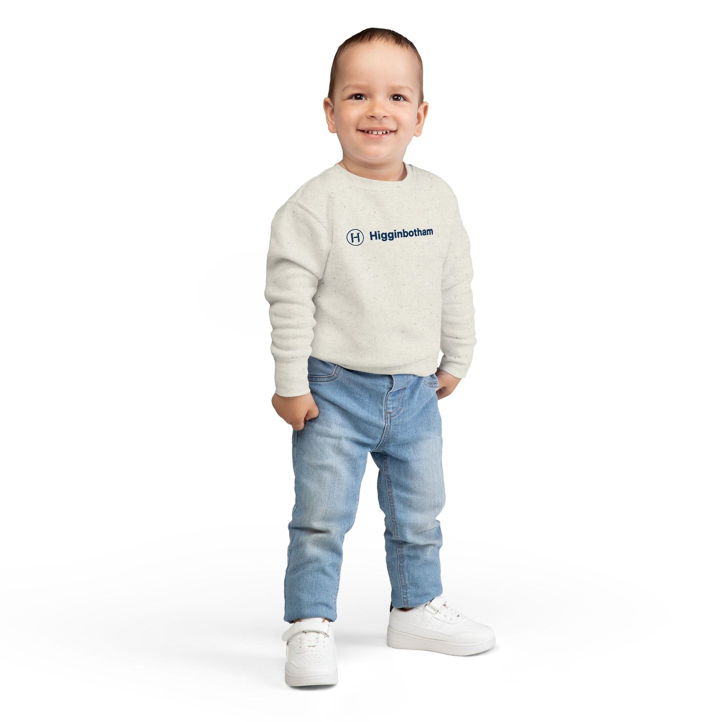 Higginbotham Kids' Logo Sweatshirt — Personalized Toddler Crewneck