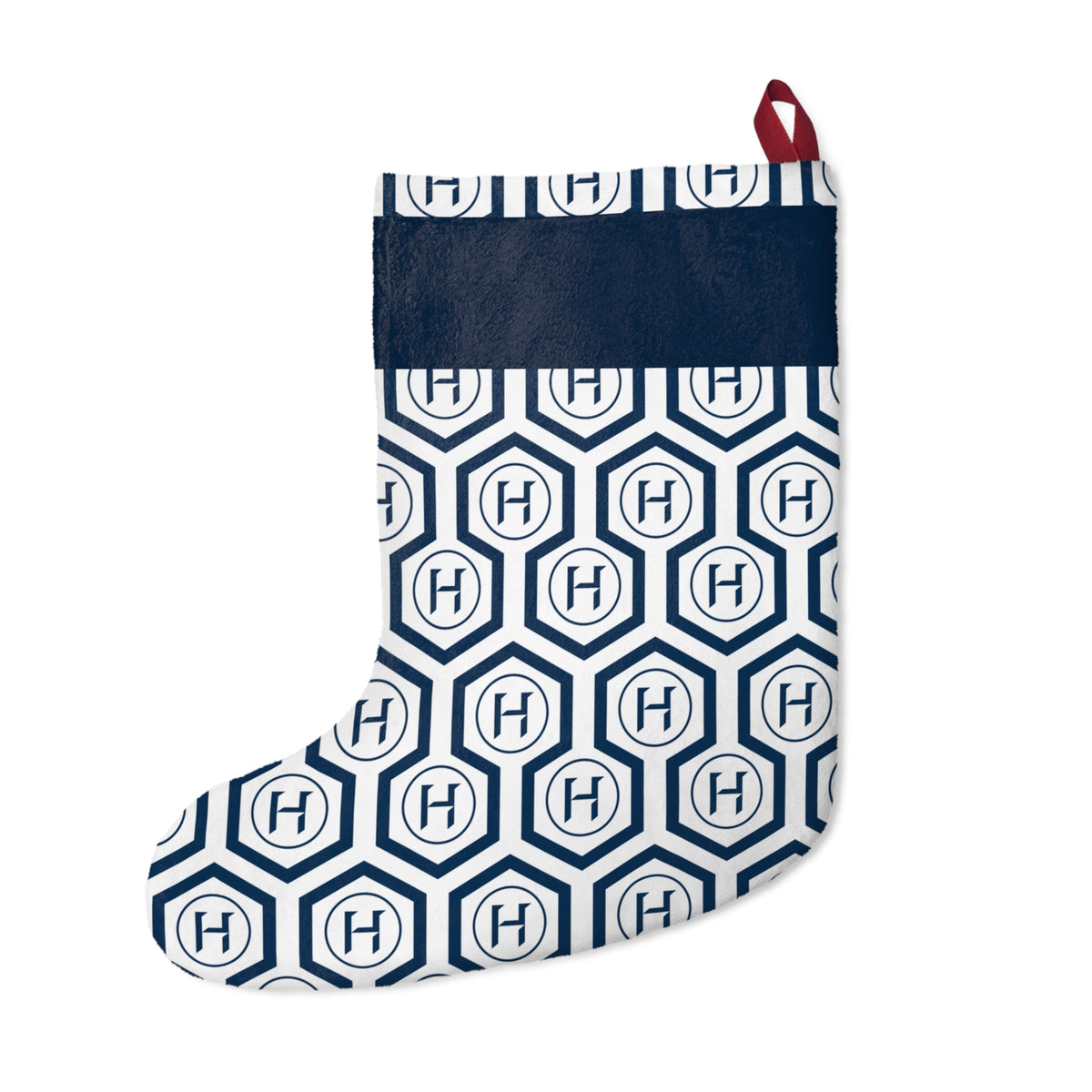 Higg Monogram Christmas Stocking