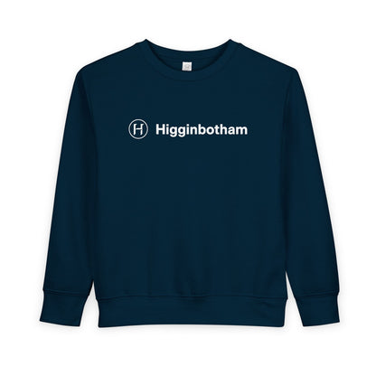 Higginbotham Kids' Logo Sweatshirt — Personalized Toddler Crewneck